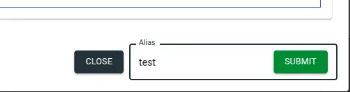 Specify Alias